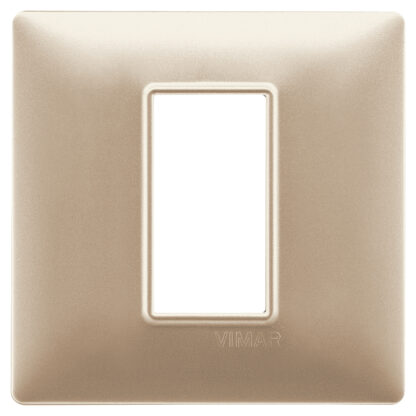 Placca 1M champagne opaco - VIW 14641.22