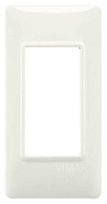 Placca 1M pannelli avorio - VIW 14666.02