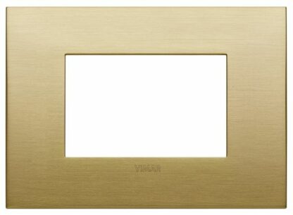 Placca Classic 3M ottone spazzolato - VIW 19653.12.01