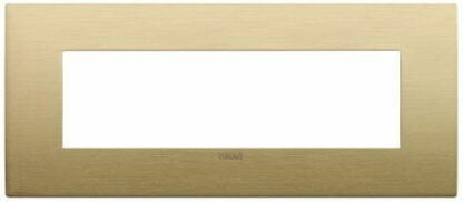 Placca Classic 7M ottone spazzolato - VIW 19657.12.01