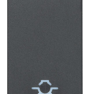 Tasto 1M simbolo luce grigio - VIW 20021.L