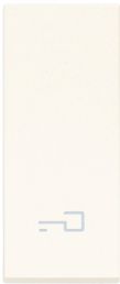 Tasto 1M allineato simbolo chiave bianco - VIW 31000.PB