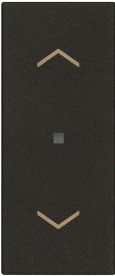 Tasto 1M assiale simbolo frecce nero - VIW 31000A.FG