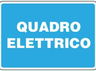 Cartello quadro elettrico - OCM 6CR1398