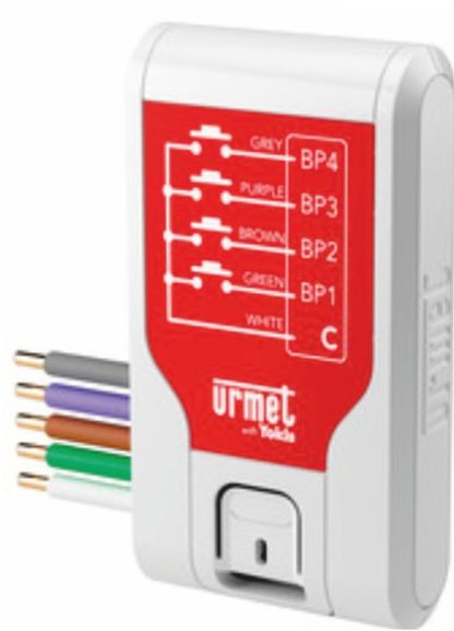 Trasmettitore a 4 canali indipendenti sistema Zigbee Yokis UP ad incasso - UTD 4820391