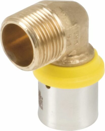 Raccordo gas gomito maschio 16x2 - VLS VS0180505