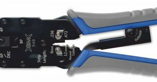 Pinza per connettori RJ11+12+45 - BMM 549