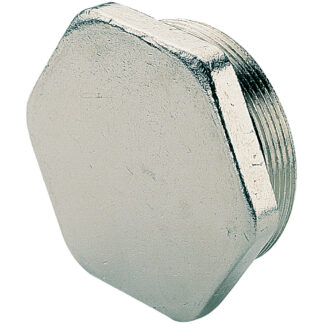 Tappo filettatura ISO in ottone a chiave esagonale - LEG 86476