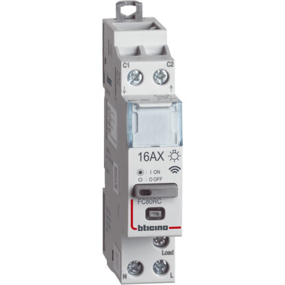 Relè DIN smart per comando luci - BTI FC80RC
