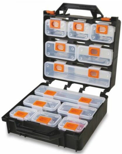 Valigetta organizer con 12 vaschette asportabili, vuota - BMM 020800000