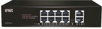 Switch 8 porte PoE 10/100/1000 - UTD 3000/451