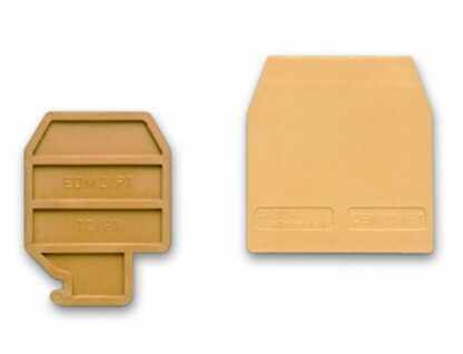 Piastrina terminale beige - CBR CB611
