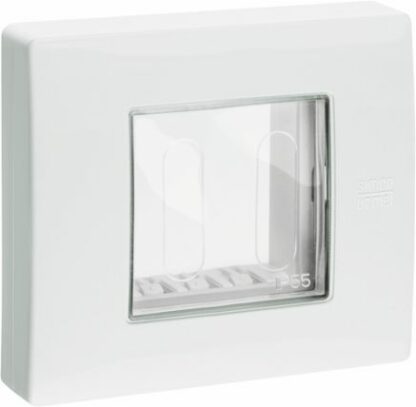Coperchio protetto 2 moduli - UTD 12512.BN