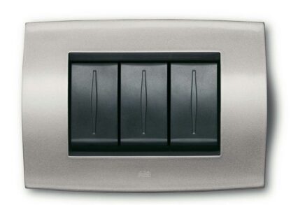 Placca soft 3 moduli - ABB 2CSE0302SFP