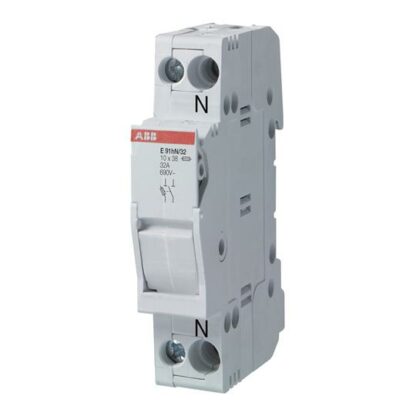 Portafusibile E 91HN/32 E 90 1P+N, 32A - ABB M200913