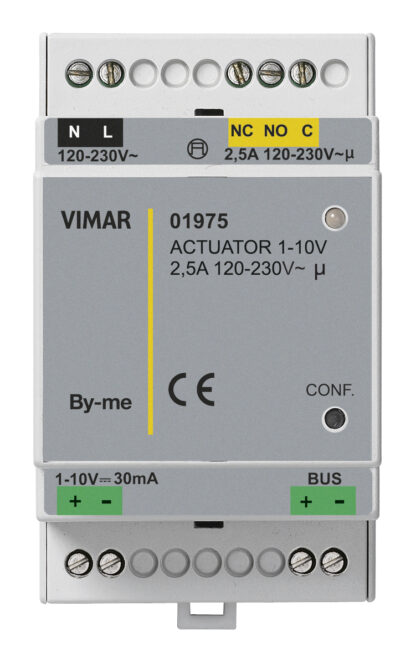 Attuatore 1-10Vdc LED 120-230V - VIW 01975
