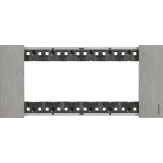 L.NOW - placca 6P ACCIAIO - BTI KA4806ZG