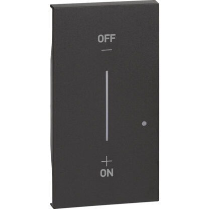 L.NOW - cover comando luci wireless nera - BTI KG42M2
