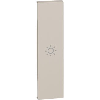 L.NOW - cover comando luce 1 mod. sabbia - BTI KM01A