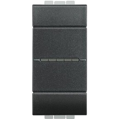 LL - interruttore ax 1P 10A 1m antracite - BTI L4051N