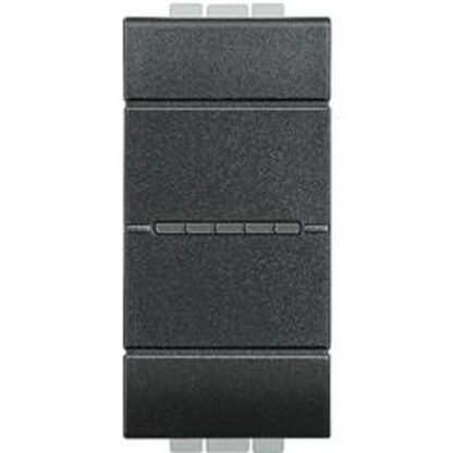 LL - pulsante ax 1P NO 10A 1m antracite - BTI L4055N