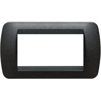 living int - placca 4P grafite nero - BTI L4804GFN