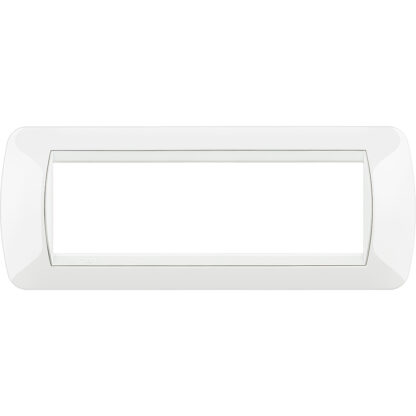 living int - placca 7P bianco - BTI L4807BI