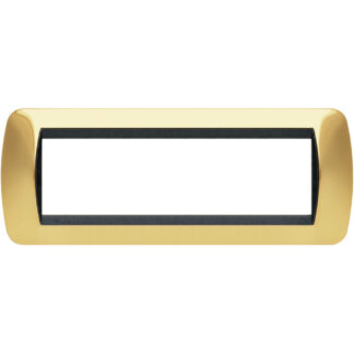 living int - placca 7 posti oro vero - BTI L4807OR