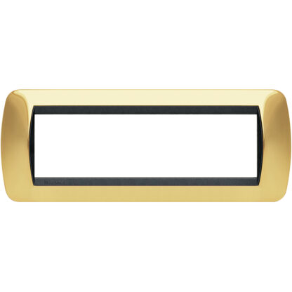 living int - placca 7 posti oro vero - BTI L4807OR