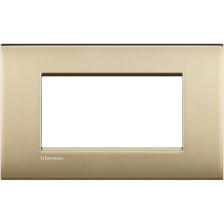 LL - placca 4P oro satinato - BTI LNC4804OF