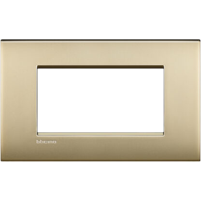 LL - placca 4P oro satinato - BTI LNC4804OF