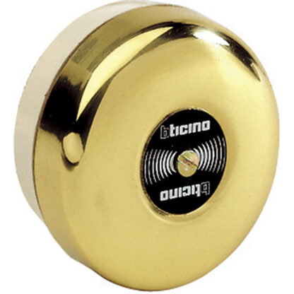 Suoneria a timpano 8/12Vac bronzo - BTI S33N