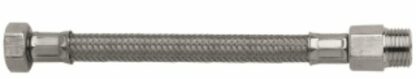 Flessibile inox DN.10 1/2MF con guarnizione - BF2 511CM30G.GOMM