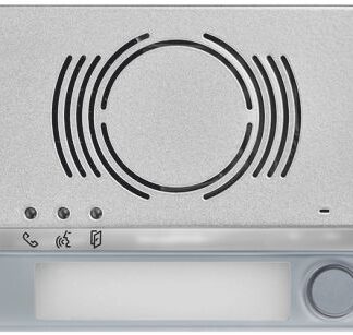 Frontalino modulo 1083/38 Urmet Alpha 1 tasto posto esterno audio Grigio - UTD 1168/131G