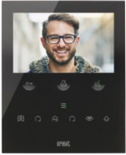Videocitofono Vivavoce Urmet VOG5W WIFI 5 Pollici 2Voice Nero - UTD 1760/15