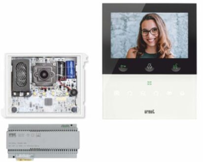 Kit Video Base Urmet ALPHA con VOG5W WIFI 2Voice Bianco - UTD 1783/734