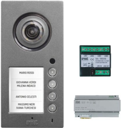 Kit base Impianto Video Urmet MIKRA PLUS 2VOICE - UTD 1784/700