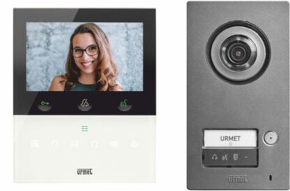 Kit Video Monofamiliare Urmet MIKRA2 e 1 VOG5W WI-FI 2Voice Bianco - UTD 1784/716