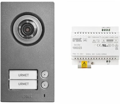 Kit Base videocitofono bifamiliare Urmet Mikra 2 Voice - UTD 1784/802