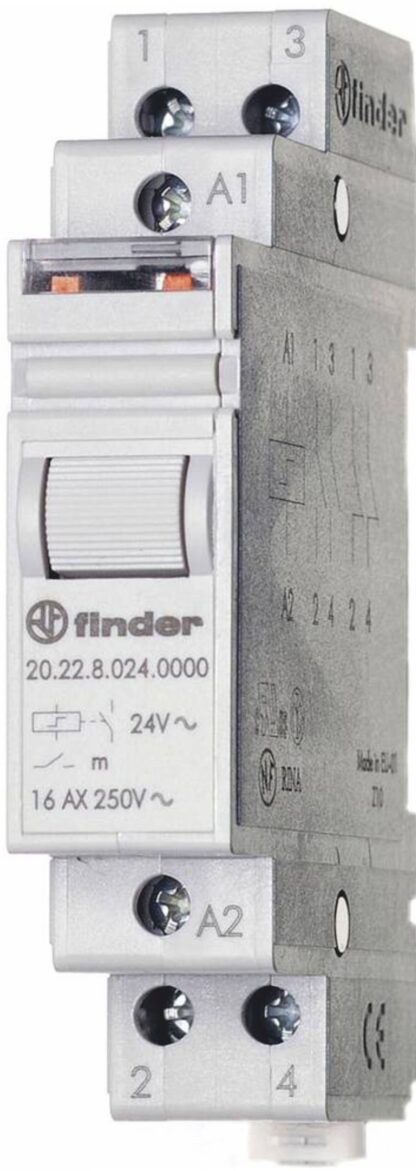 RELÈ AD IMPULSI 17.5MM 2NO 16A - FIN 202280120000