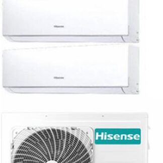 Climatizzatore New Comfort R32 Trial Split 9000+9000+9000 BTU Classe A++/A+ - HIS CLIM 3X62 CF 9+9+9
