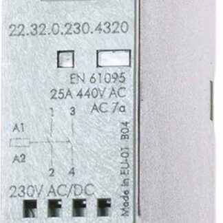 CONTATTORE 25A 2 CONTATTI 17.5MM - FIN 223200244340