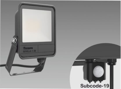 SEVILLA 1 SENSOR LED 20W CLD CELL 3000K GRAFITE - FOS 2241333119