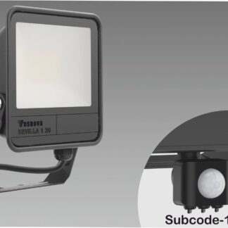 SEVILLA 2 SENSOR LED 50W CLD CELL 6500K GRAFITE - FOS 2241343319