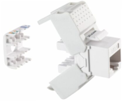 Presa RJ45 90° UTP cat.6 TOOLESS - FME 23713