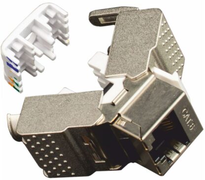 Presa RJ45 90° FTP cat.6 TOOLESS - FME 23714