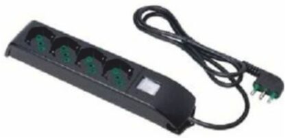 Multipresa spina 16A con 4 prese bipasso - FME 40421