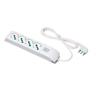 Multipresa con 4 prese bipolari schuko - FME 410100