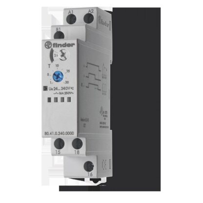 TEMPORIZ.. RIT.DISINS. START EXT 24/240V - FIN 804102400000