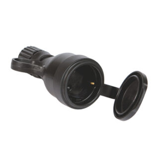 Presa DE HI-PRO + coperchio IP44 NE - FME 81032